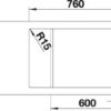 BLANCO DINAS XL 6 S Compact (525120)
