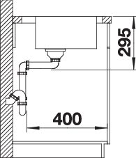 BLANCO DIVON II 45 S-IF (521658)