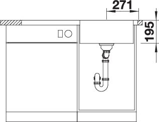 BLANCO DIVON II 5 S-IF (521660)