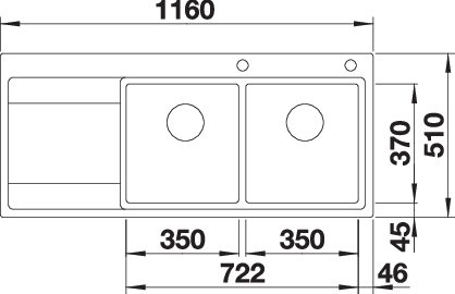 BLANCO DIVON II 8 S-IF (521665)