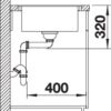 BLANCO ELON XL 6 S-F (524855)