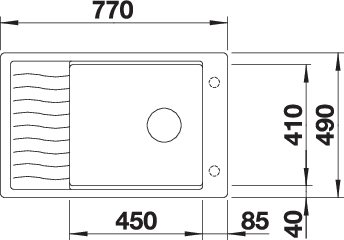 BLANCO ELON XL 6 S-F (524855)