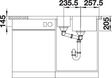 BLANCO LEMIS 6 S-IF (523033)