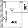 BLANCO LEMIS XL 6 S-IF (523035)