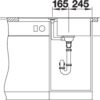 BLANCO METRA 45 S-F (519088)