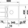 BLANCO METRA 45 S Compact (525913)