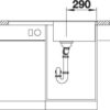 BLANCO METRA 5 S-F (519102)