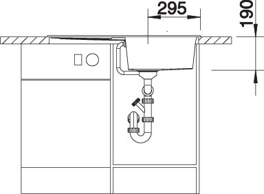BLANCO METRA 5 S (518871)