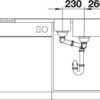 BLANCO METRA 6 S-F (527301)