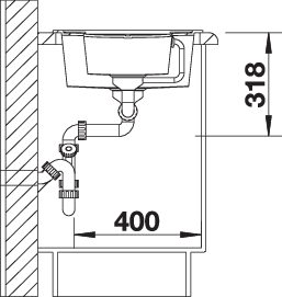 BLANCO METRA 6 S (515045)