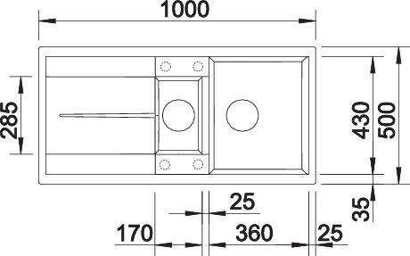 BLANCO METRA 6 S (515045)