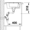 BLANCO METRA 6 S Compact (513473)