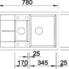 BLANCO METRA 6 S Compact (513473)