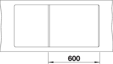BLANCO METRA XL 6 S-F (518883)