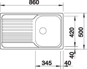 BLANCO TIPO 45 S (520141)