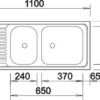 BLANCO TOP EZS 11 x 4 (500847)