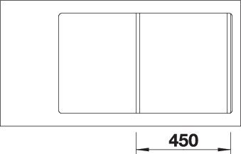 BLANCO ZENAR 45 S-F (523839)