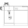 BLANCO ZENAR 45 S-F (526040)