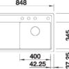 BLANCO ZENAR 45 S-F (527180)
