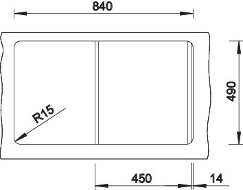 BLANCO ZENAR 45 S (526034)