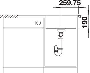 BLANCO ZENAR 5 S-F (523878)