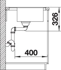 BLANCO ZENAR 5 S-F (523878)