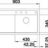 BLANCO ZENAR 5 S-F (523878)