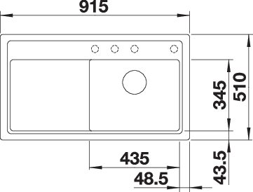 BLANCO ZENAR 5 S (523934)