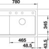 BLANCO ZENAR XL 6 S Compact (523784)