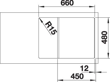 BLANCO ZIA 45 S Compact (524720)