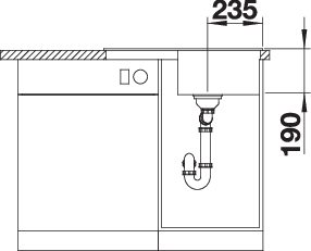 BLANCO ZIA 45 S Compact (524720)