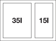 BLANCO SELECT II BIG 60/2 (528147)