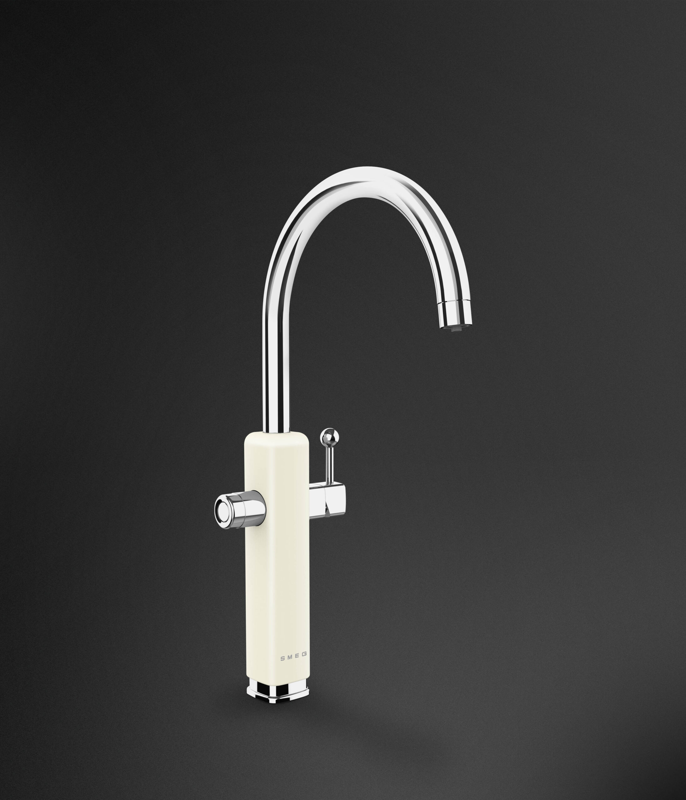 Smeg MAF50CR creme 50`S Retro Style Wasserfilterarmatur – Einhebelmischer