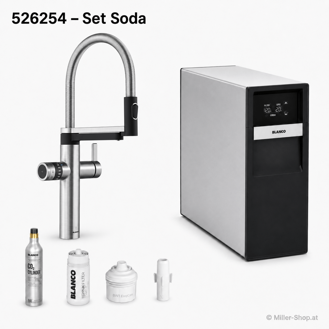 BLANCO EVOL-S Pro Soda Set 526254
