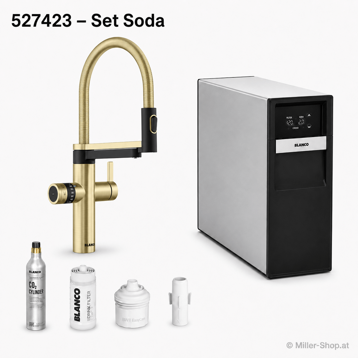 BLANCO EVOL-S Pro Soda Set 527423