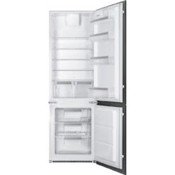 Smeg C81721E Einbau-Kühl-/Gefrierkombination in Weiß