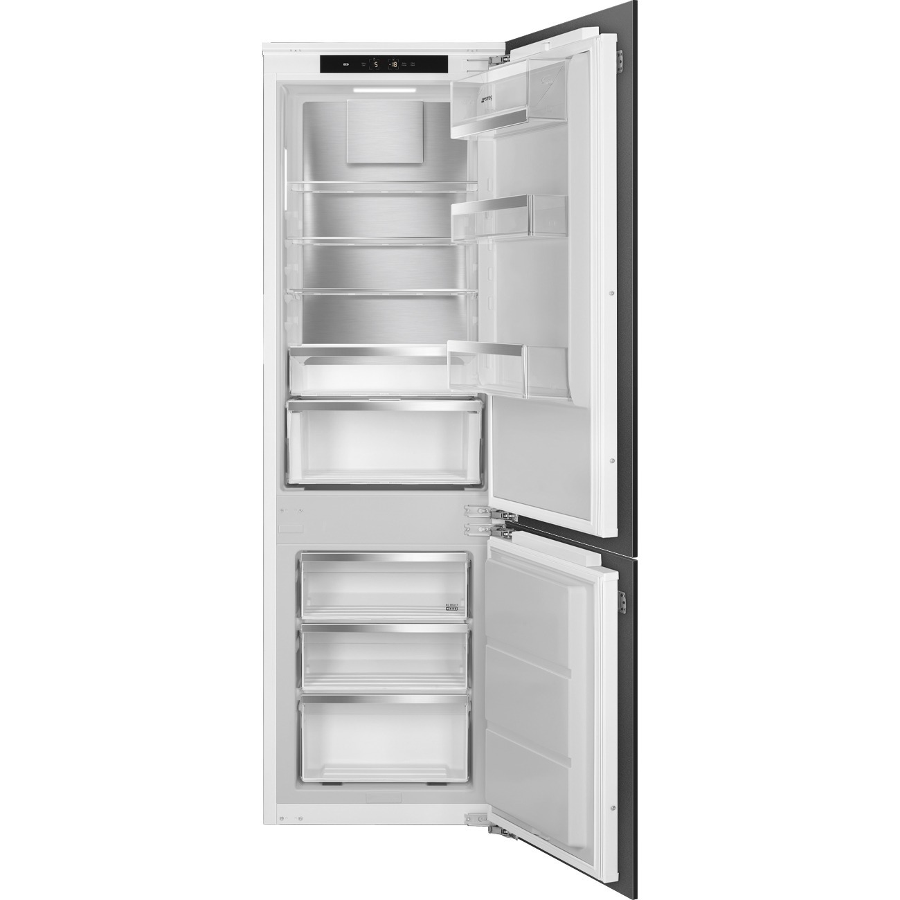 Smeg C9174DN2D1 Einbau-Kühl-/Gefrierkombination in Weiß