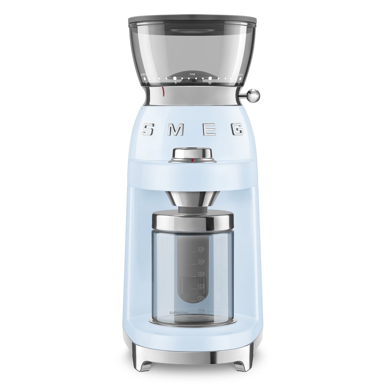 Smeg CGF03PBEU Kaffeemühle in Pastellblau