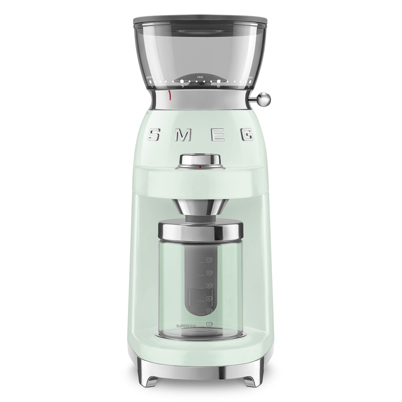 Smeg CGF03PGEU Kaffeemühle in Pastellgrün