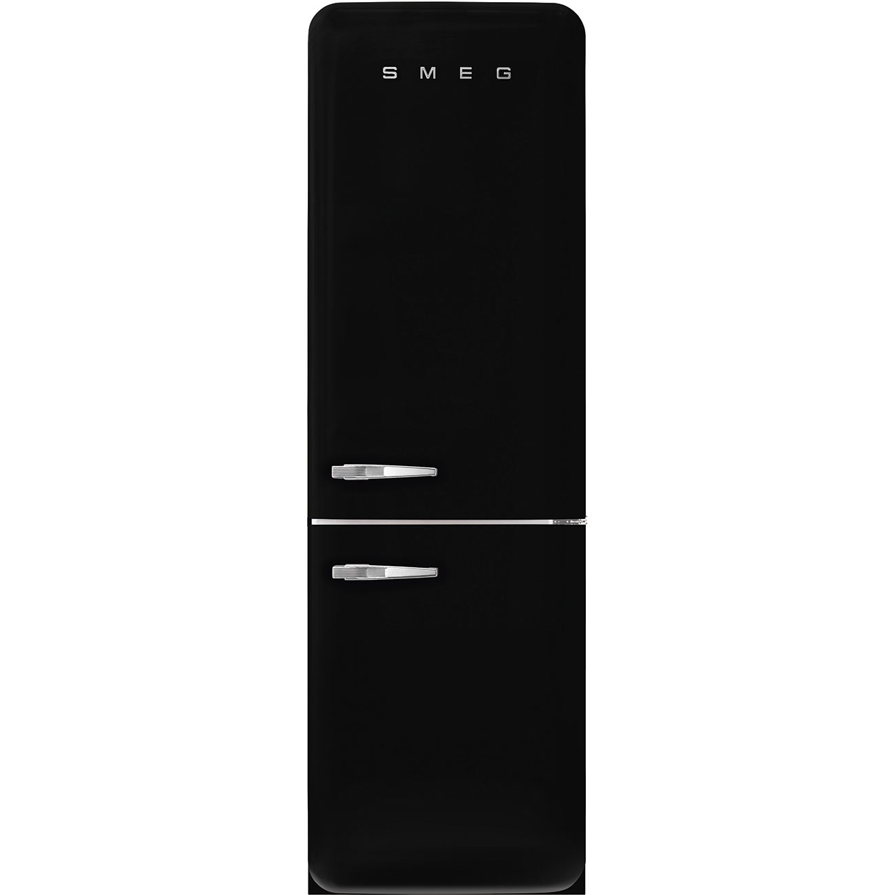 Smeg FAB32RBLM6 Retro-Kühl-/Gefrierkombination in Schwarz-Matt