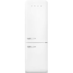 Smeg FAB32RWHM6 Retro-Kühl-/Gefrierkombination in Weiß-Matt