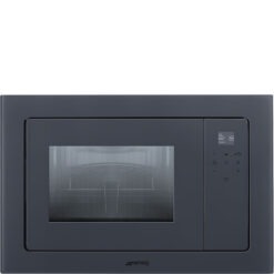 Smeg FMI120G Kompakt-Mikrowelle + Grill in Neptune Grey
