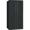 Smeg FQ60CAO6 French-Door Stand-Kühl-/Gefrierkombination in Anthrazit