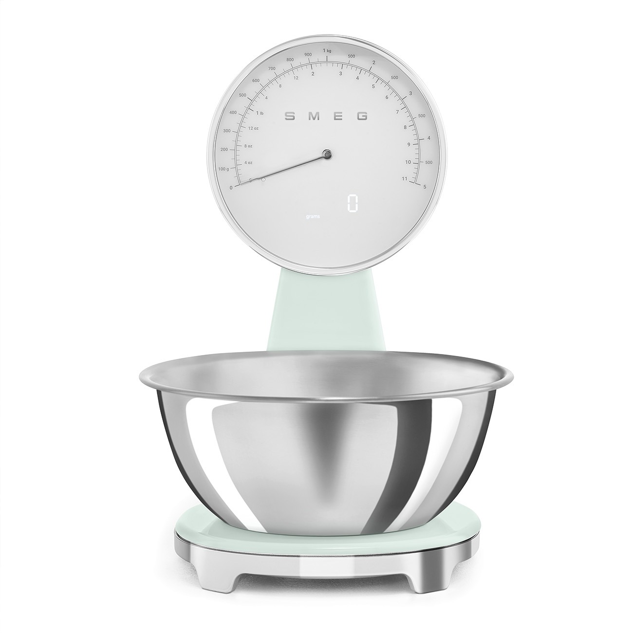 Smeg KSF01PGWW Küchenwaage in Pastellgrün