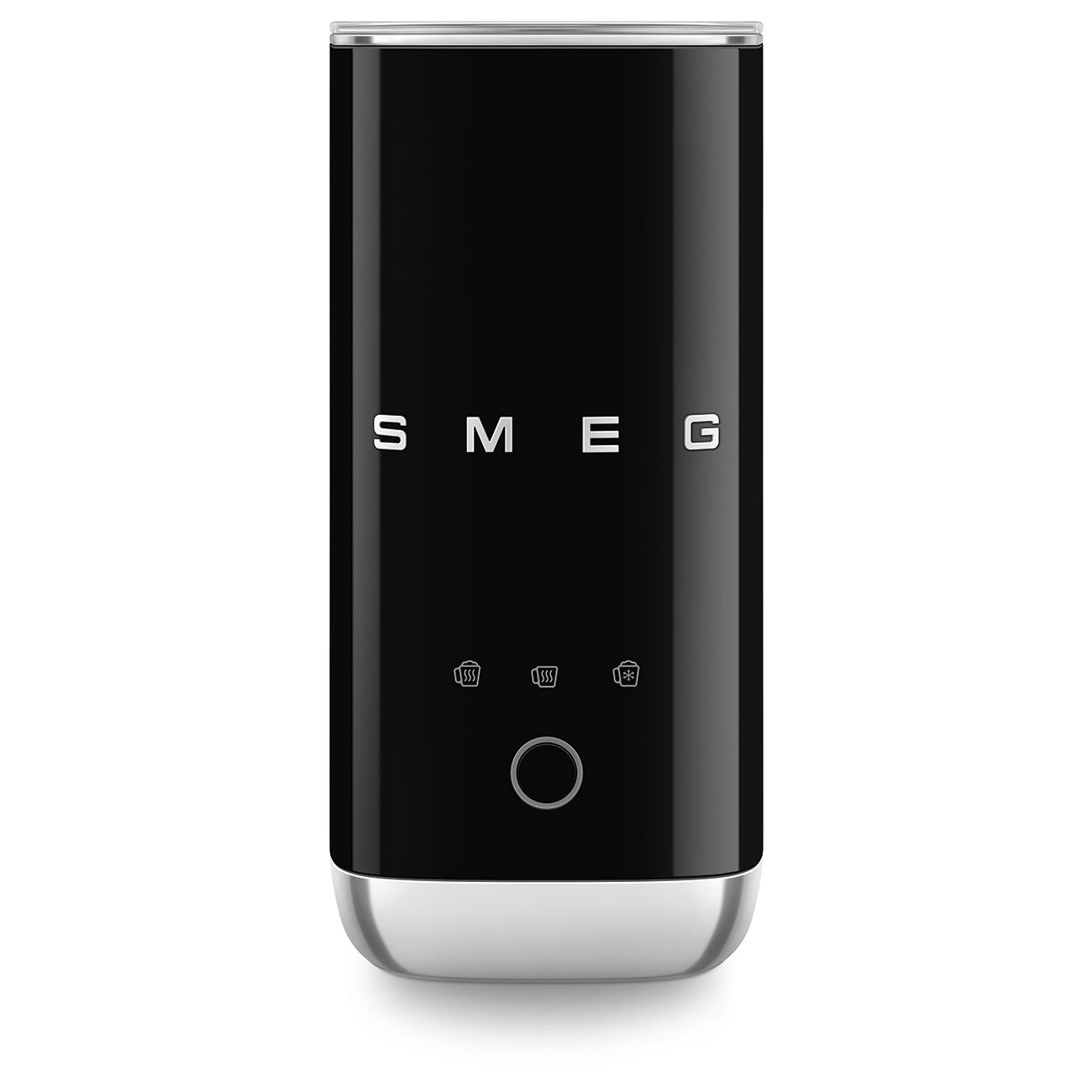 Smeg MFF02BLEU Milchaufschäumer in Schwarz