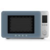 Smeg MOC02SBMEU Kombi-Tisch-Mikrowelle + Heißluft/Grill in Storm Blue-Matt