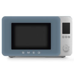 Smeg MOC02SBMEU Kombi-Tisch-Mikrowelle + Heißluft/Grill in Storm Blue-Matt