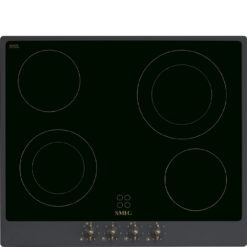 Smeg P864AO Glaskeramikkochfeld in Anthrazit