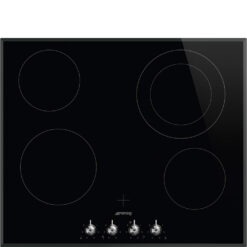 Smeg SE364ETBM Glaskeramikkochfeld in Schwarz