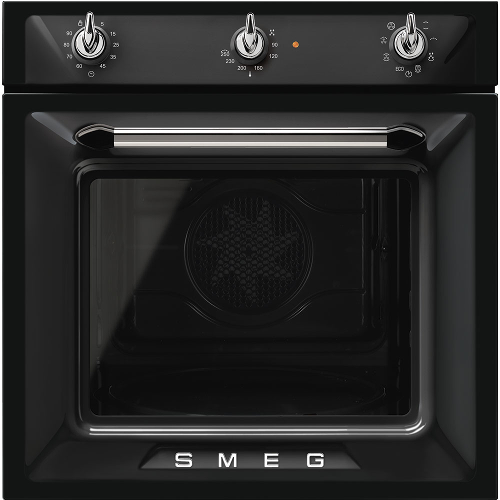 Smeg SF6905NF Einbaubackofen in Schwarz